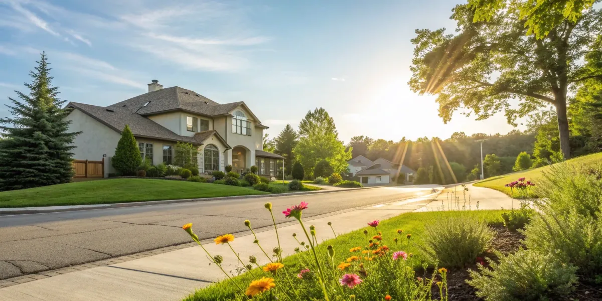 A modern California home covered by one of the best new home insurance providers.
